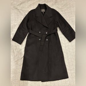 Maje Wool Mid-Length Coat